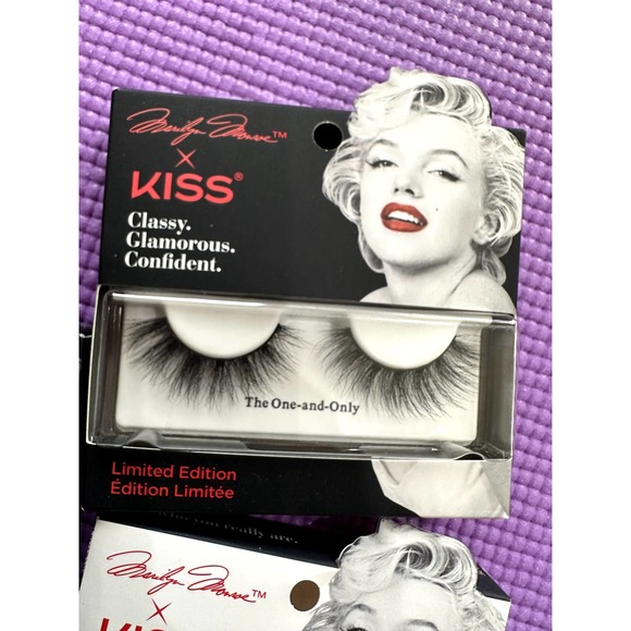 Set of 3 Marilyn Monroe x KISS Limited Edition Lashes NEW - Picture 3 of 4